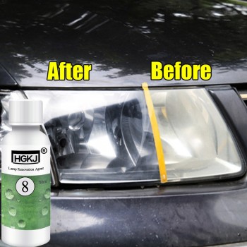 HGKJ-8-50ML  Car Polishing Repair Kit Headlight Agent Polishing Paste Headlight Repair car accessries TSLM1
