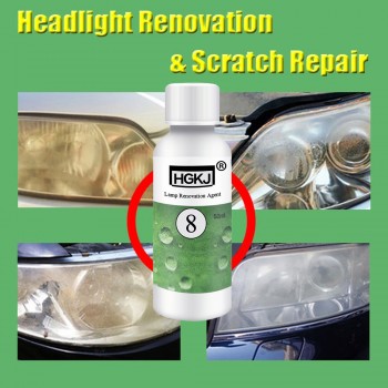 HGKJ-8-50ML  Car Polishing Repair Kit Headlight Agent Polishing Paste Headlight Repair car accessries TSLM1