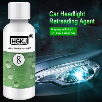 HGKJ-8-50ML  Car Polishing Repair Kit Headlight Agent Polishing Paste Headlight Repair car accessries TSLM1