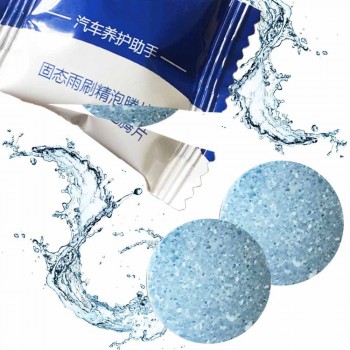 NEW 6pcs/Set Car Concentrated Effervescent Tablets Car Windshield Nursing 1pc=4L Cleaning Decontaminate Household Cleaner