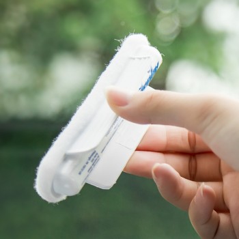 Universal Car Wipers 1 PC Windshield Glass Water Rain Repellent Blue Soft Absorbent Wash Cloth Car
