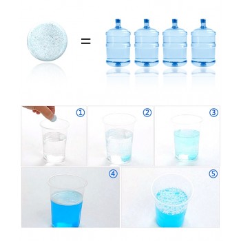 6pcs/pack Glass Cleaner Car Auto Window Cleaning Car Solid Wiper Fine Seminoma Wiper Car Windshield Cleaning Car Accessories