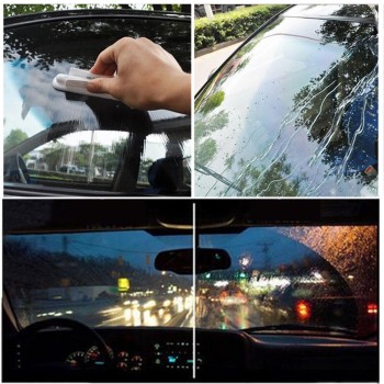 2 Pcs Universal Anti Rain Car Windshield Wipers Blue Soft Absorbent Wash Cloth Auto Windshield Glass Water Rain Repellent