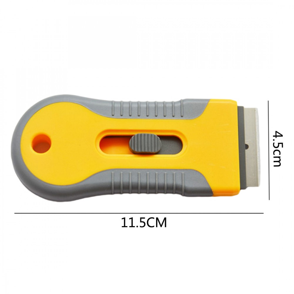 BU-Bauty Hot Sale Razor Scraper with 1pcs Steel Blades Knife Tinting Tools Ice Scraper Car Sticker Squeegee Window Vinyl Film Re
