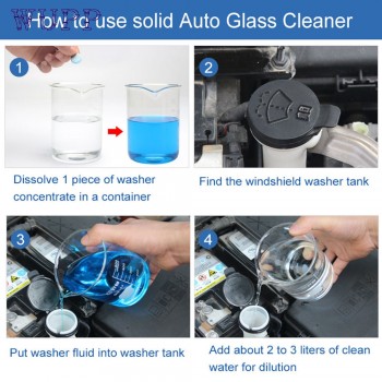 4PCS Windshield Washer Fluid Screen Wash Wiper Fluid Cleaner Washer Concentrate  10#