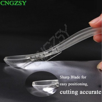 2pcs Car Vehicle Snitty Carbon Fiber Vinyl Film Sticker Wrap Safety Cutter Wall Paper Cutting Knife Blade Tool Car Styling 2E20