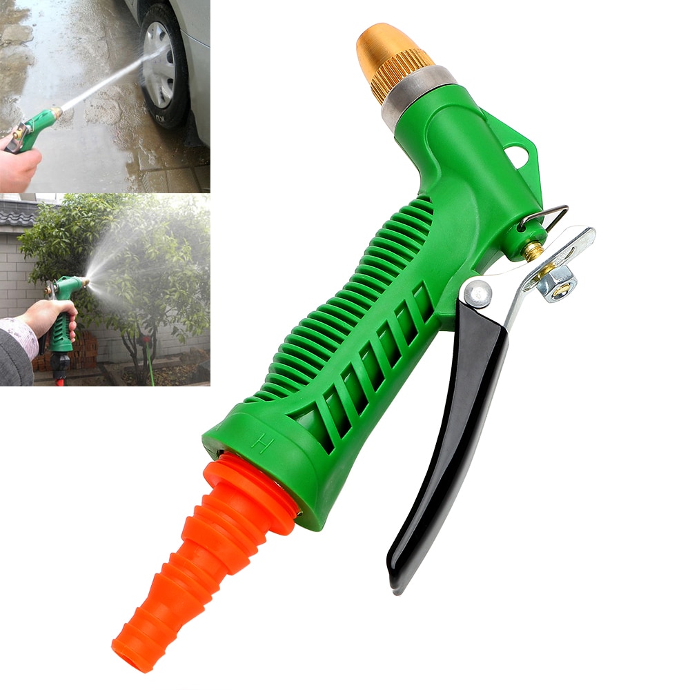 Car Wash Water Gun Garden Tools Copper Washer Gun Nozzle Durable Adjustable Pressure Water Gun Household Garden Cleaning Tools