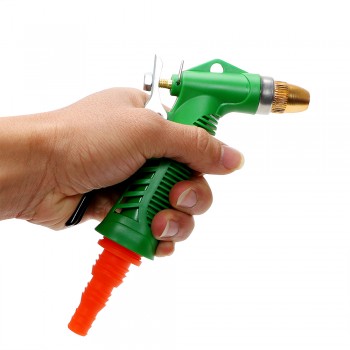 Car Wash Water Gun Garden Tools Copper Washer Gun Nozzle Durable Adjustable Pressure Water Gun Household Garden Cleaning Tools