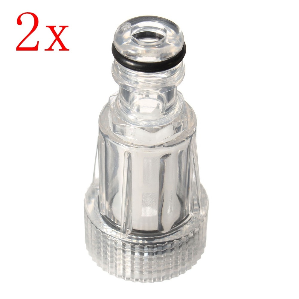 2 pieces Car Washing Machine Water Filter High-pressure Connection Fitting For Karcher K2 K3 K4 K5 K6 K7 Series Pressure Washers