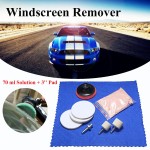 8Pcs Car Windscreen Glass 70g Cerium Oxide Powder+3 Wheel+Disc+Drill Adapter Felt Scrach Remover Polishing Kit Auto Windows