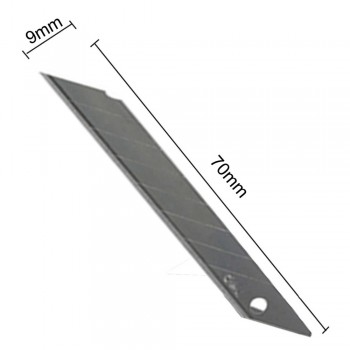 50pcs Art Blades 30 Degree Trimmer Sculpture Office Alloy Steel Replaceable Paper Vinyl Sticker DIY Cutting Utility Knife 5E03