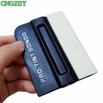 CNGZSY 5pcs Wool Magnetic Squeegee Car Solar Foil Protection Film Air Bubble Remover Scraper Auto Covers Sticker Wrap Tools 5A09