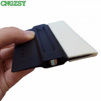 CNGZSY 5pcs Wool Magnetic Squeegee Car Solar Foil Protection Film Air Bubble Remover Scraper Auto Covers Sticker Wrap Tools 5A09