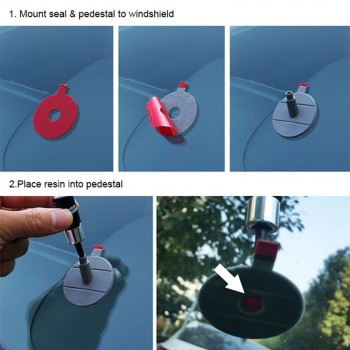 Hot Car Windscreen Glass Repair Tools Auto Windshield Window Polishing Kit Chip Crack Star Bullseye DIY Set Car Accessories