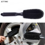 1pc Truck Car Motorcycle Wheel Tire Rim Scrub Brush Hub Clean Wash Useful Brush Car Truck Motorcycle Bike Washing Cleaning Tool