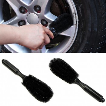1pc Truck Car Motorcycle Wheel Tire Rim Scrub Brush Hub Clean Wash Useful Brush Car Truck Motorcycle Bike Washing Cleaning Tool