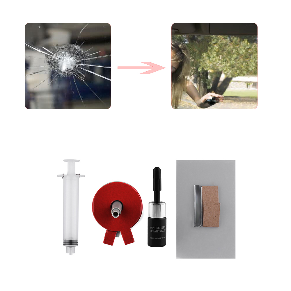 Windshield Repair Kits DIY Car Window Repair Tools Glass Scratch Windscreen Crack Restore Window Screen Polishing Car-Styling