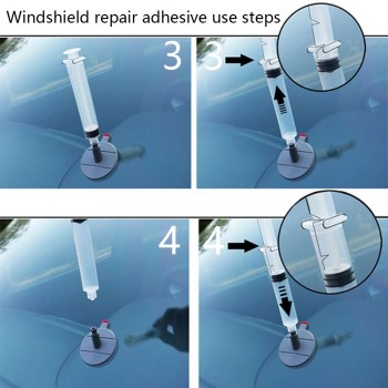 Windshield Repair Kits DIY Car Window Repair Tools Glass Scratch Windscreen Crack Restore Window Screen Polishing Car-Styling