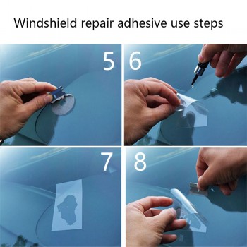 Windshield Repair Kits DIY Car Window Repair Tools Glass Scratch Windscreen Crack Restore Window Screen Polishing Car-Styling