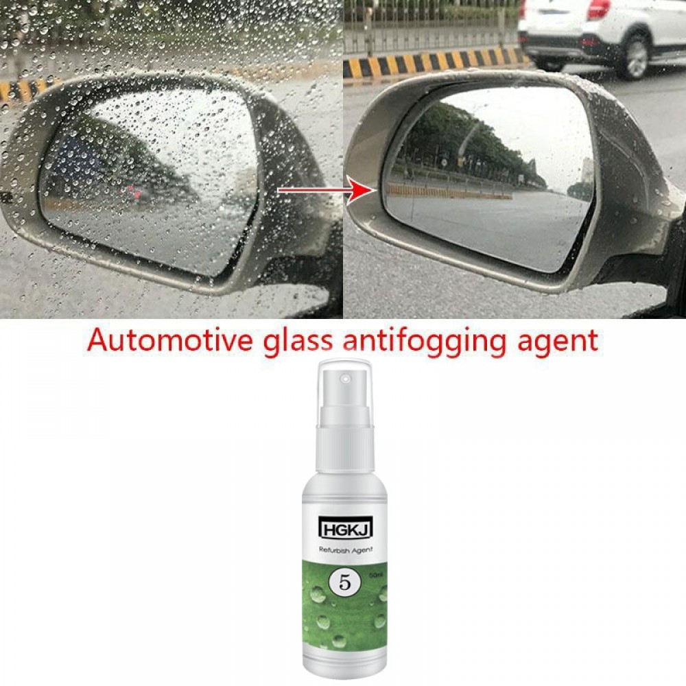 HGKJ-5-50ml Car Glass Anti-rain Anti-fog Agent Dropship 2-3 Month Lasting Super Hydrophobic Waterproof Car Accessories TSLM1