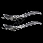2pcs Safety Transparent Vinyl Liner Cutters 14.5*2cm Car Vinyl Film Paper Cutting Cutter 3d Carbon Fiber Sticker Cut Knife 2E20