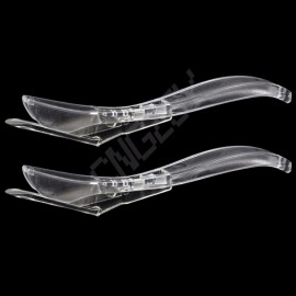 2pcs Safety Transparent Vinyl Liner Cutters 14.5*2cm Car Vinyl Film Paper Cutting Cutter 3d Carbon Fiber Sticker Cut Knife 2E20