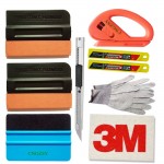 suede magnet felt squeegee cutter knife blades gloves Decals Sticker Vinyl Film Installation Car Wrap Applicator Tool K46