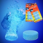 6 Pcs Window Cleaning Tablets Car Windshield Glass Washer Cleaner Compact Effervescent Tablets Detergent 6 pcs=24L Glass Water