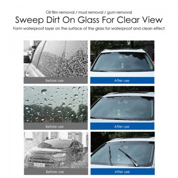 10Pcs/Pack Car Solid Wiper Cleaner Effervescent Tablet Auto Window Cleaning Windshield Glass Cleaner Car Accessories