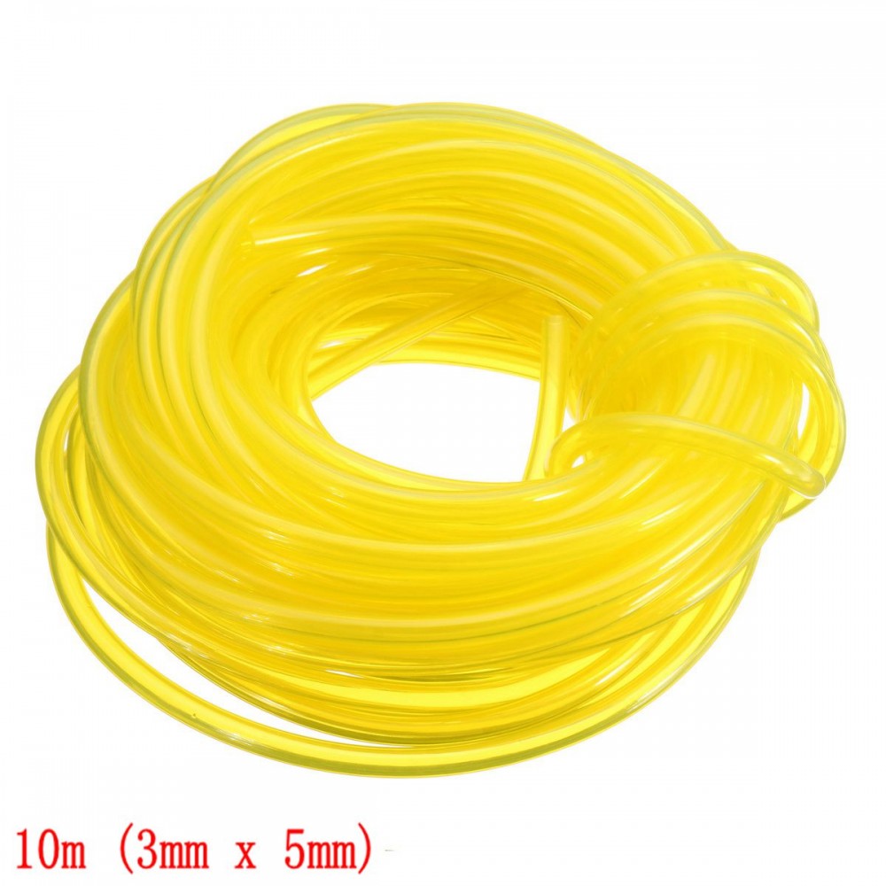 10m Tygon Petrol Fuel Gas Line Pipe Hose I.D 1/8 O.D 3/16/ 2.5mm x 5mm For Chainsaws Blowers Pressure Washers