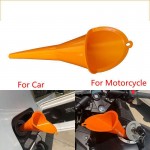 LumiParty Motorcycle Forward Control Bike Transmission Crankcase Oil Filling Fill Funnel Wear-resistant oil filling funnel r30