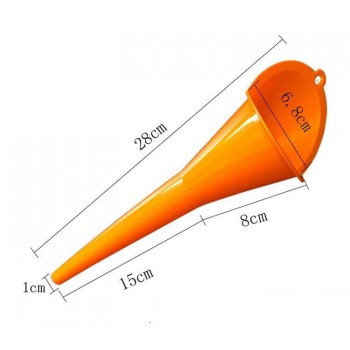 LumiParty Motorcycle Forward Control Bike Transmission Crankcase Oil Filling Fill Funnel Wear-resistant oil filling funnel r30
