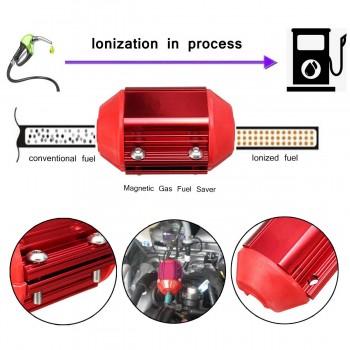 Universal Magnetic Fuel Saver Trucks Gas Oil Fuel Economizer Car Power Saver Vehicle Magnetic Fuel Saving with tools
