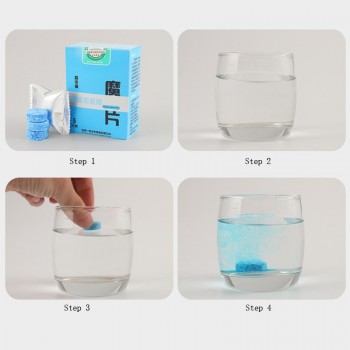 5 pcs/pack 1PCS  4L Water Solid Wiper Fine Auto Window Cleaning Car Windshield Accessories Glass Cleaner Solid Fine Wiper