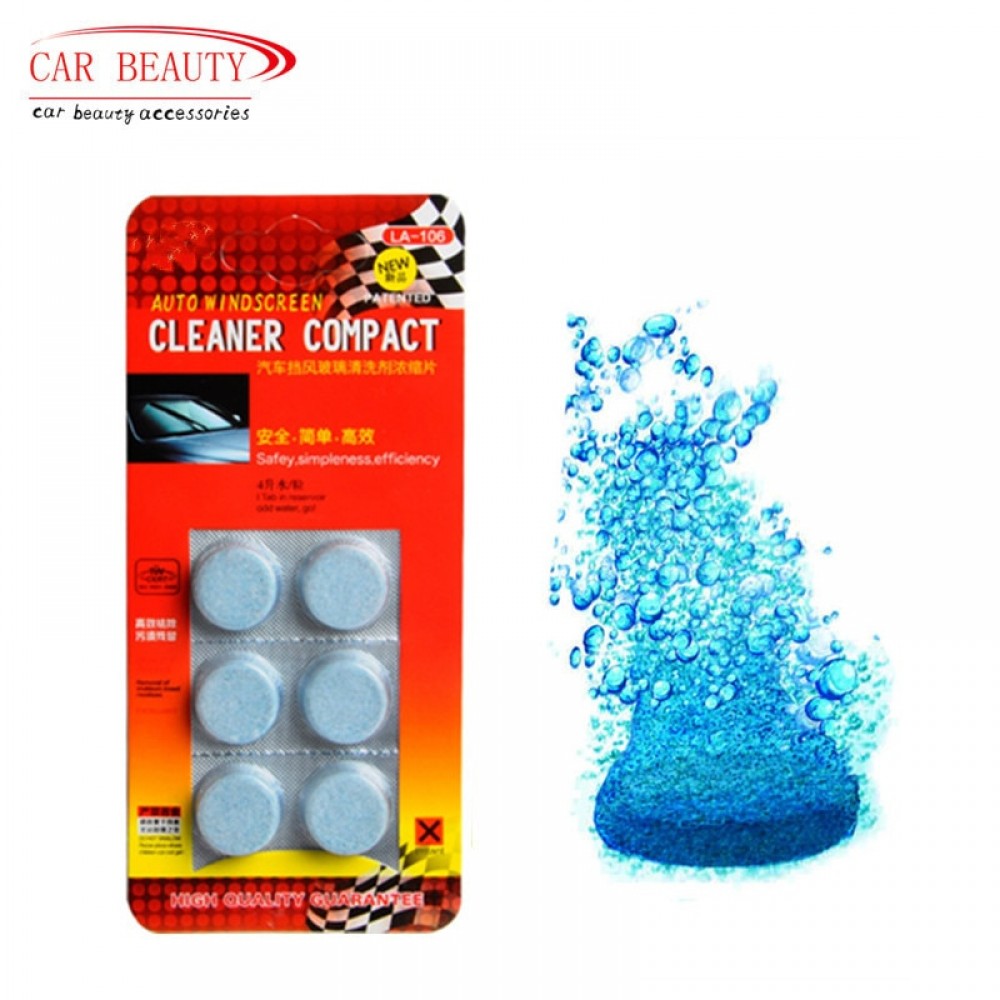 5Pcs/lot  Auto Windscreen Cleaner Car Windscreen Cleaning Agent Pill Effervescent Tablet Solid Wiper Fine Screenwash Concentrate
