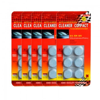 5Pcs/lot  Auto Windscreen Cleaner Car Windscreen Cleaning Agent Pill Effervescent Tablet Solid Wiper Fine Screenwash Concentrate