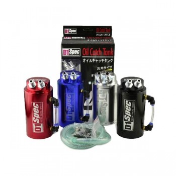 4 Colors Universal Car Accessories D1 SPEC Racing Oil Catch Aluminum Tank Can Car Oil Catch Can Reservoir Tank