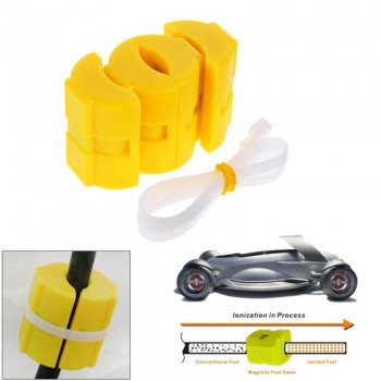 Universal Magnetic Gas Fuel Power Saver for Car Vehicle Reduce Emission Gas Oil Fuel Saver Car Economizer Clean Water Wipe Tools