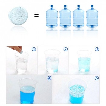 10Pcs/Pack Car Solid Wiper Cleaner Effervescent Tablet Cleaner Car Auto Window Cleaning Windshield Glass Cleaner