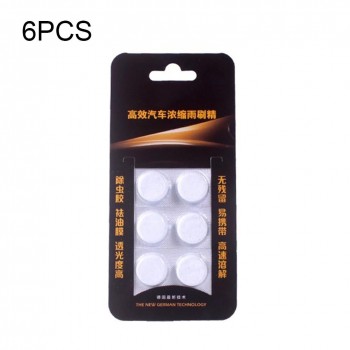 2Pcs/6Pcs Car Solid Wiper Cleaner Effervescent Tablet Cleaner Car Auto Window Cleaning Windshield Glass Cleaner