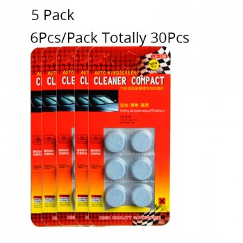10Pcs/lot Windshield Cleaner Effective Car Window Cleaning Solid Wiper Fine Auto Glass Cleaner Screenwash Concentrate Sheet