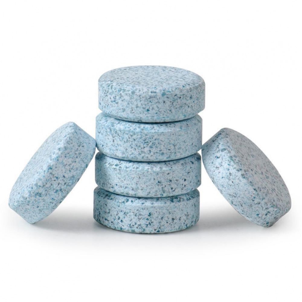 6Pcs/Pack Car Solid Wiper Cleaner Effervescent Tablet Cleaner Car Auto Window Cleaning Windshield Glass Cleaner