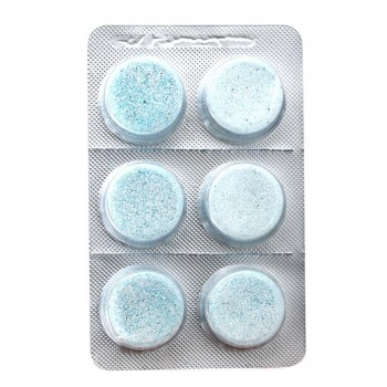 6Pcs/Pack Car Solid Wiper Cleaner Effervescent Tablet Cleaner Car Auto Window Cleaning Windshield Glass Cleaner