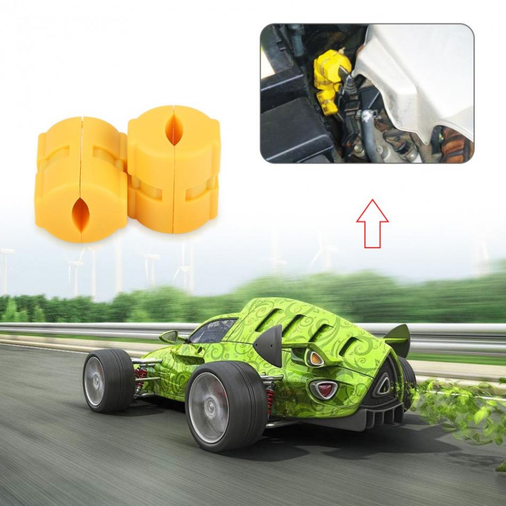 Magnetic Fuel Saver 2pcs Magnetic Gas Fuel Power Saver Universal for All Car SUV Truck ATV Motorcycles Boats Reduce Emission