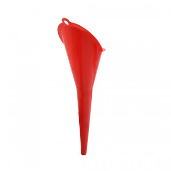 uxcell Orange Plastic Universal Outdoor Car Vehicle Oil Water Fuel Gas Petrol Funnel
