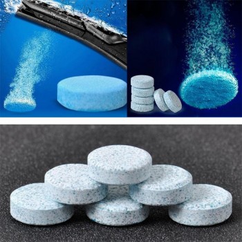10 Pcs Super Concentrated Car Solid Wiper Cleaner Effervescent Tablet Cleaner Car Auto Window Cleaning Windshield Glass Cleaner