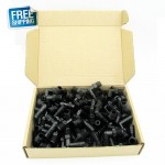 Free Shipping!! Clearance Sale 100pcs package of OGO Black Elbow NPT 1/4 * 3/8 Tube bar.
