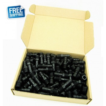Free Shipping!! Clearance Sale 120pcs package of OGO Black Direct Connection NPT 1/4 * 3/8 Tube bar.