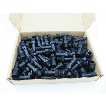 Free Shipping!! Clearance Sale 120pcs package of OGO Black Direct Connection NPT 1/4 * 3/8 Tube bar.
