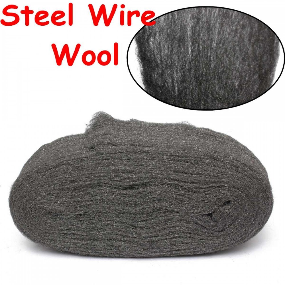 3.3 m Steel Wire Wool Grade 0000 For Polishing Cleaning Removing Remover Non Crumble